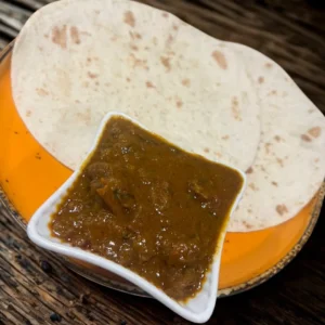 Flatbread (Tortilla) With Chicken Peratal