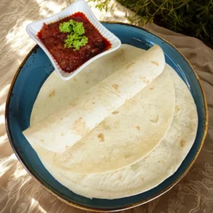 Flatbread (Tortilla) With Sardine Sambal